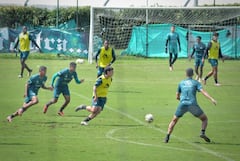Entrenamiento y Rueda de Prensa Deportivo Cali