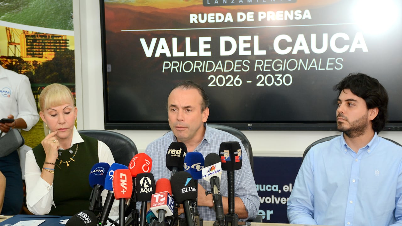 Rueda de prensa. Tema: Prioridades del Valle del Cauca. Propuestas para candidatos a la presidencia de Colombia.