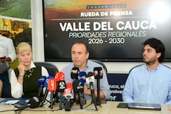 Rueda de prensa. Tema: Prioridades del Valle del Cauca. Propuestas para candidatos a la presidencia de Colombia.