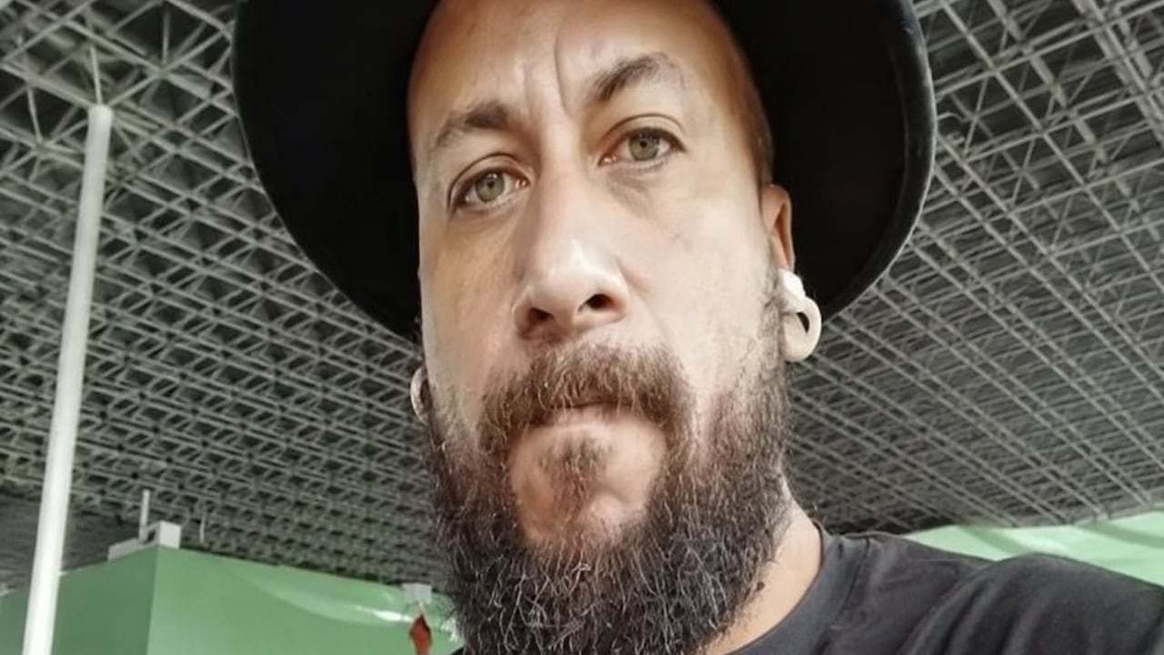 Líder sindical Jhon Alejandro Caicedo.