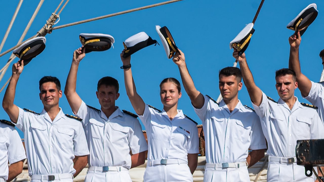 La princesa Leonor estará en Cartagena recibiendo entrenamiento.