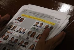 Conteo de votos, elecciones presidenciales