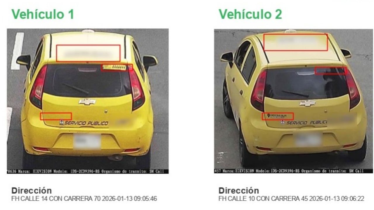En estos casos han sido identificados hasta vehículos de servicio público tipo taxi.