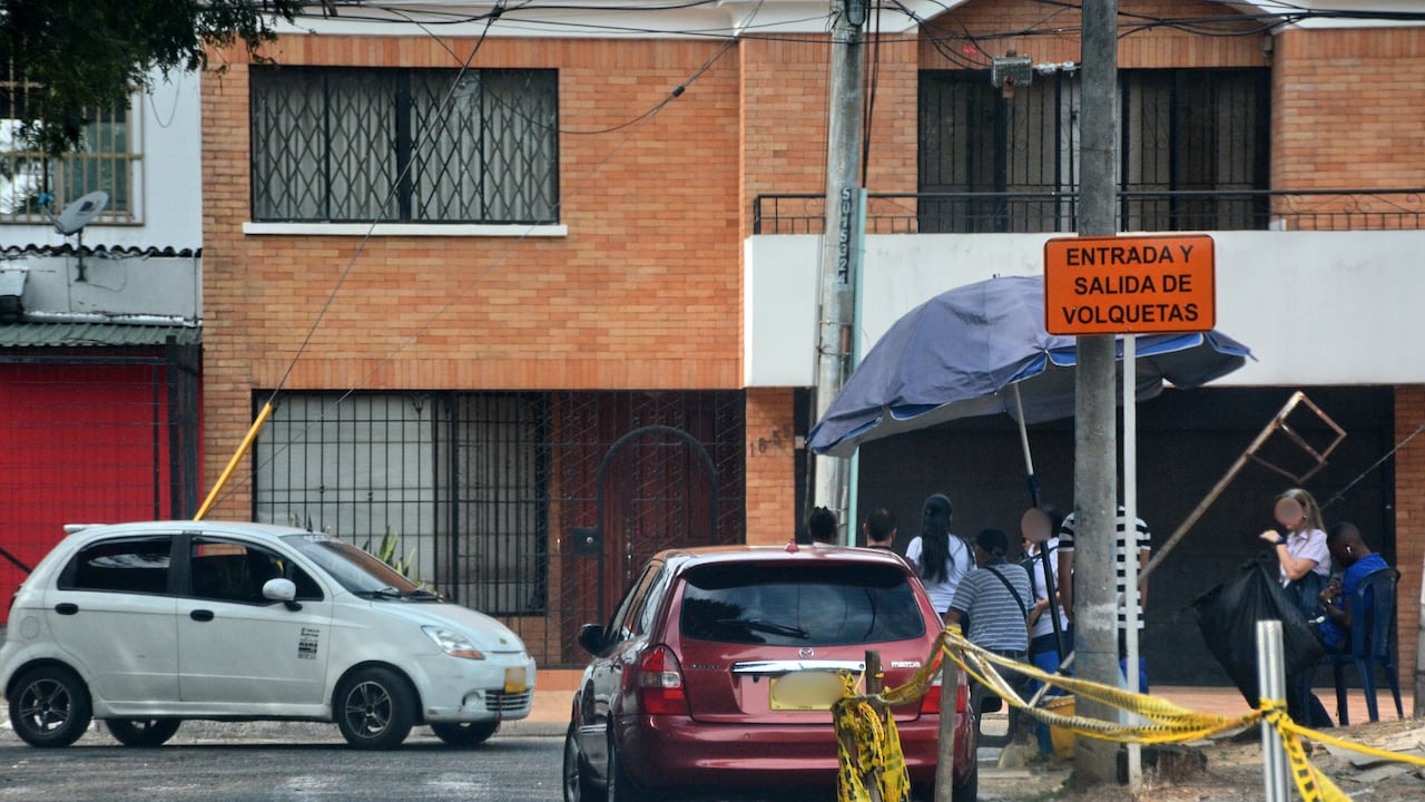 Este es el panorama en el sector de Ciudad Jardín. Foto: El País.