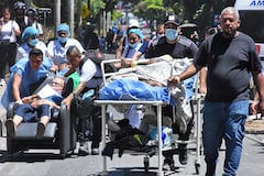 Terremoto en Cali, Colapso de infraestructura en diferentes lugares de la ciudad. Clínica de Colores, DESA, Galería Alameda, Edificaciones sobre la avenida roosvelt y al frente del coliseo de Hockey Miguel Calero.