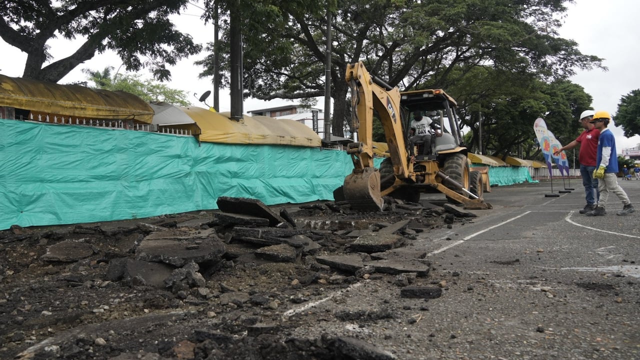Inicio de las obras del Complejo Público de Pádel que tendrá las Canchas Panamericanas de Cali.