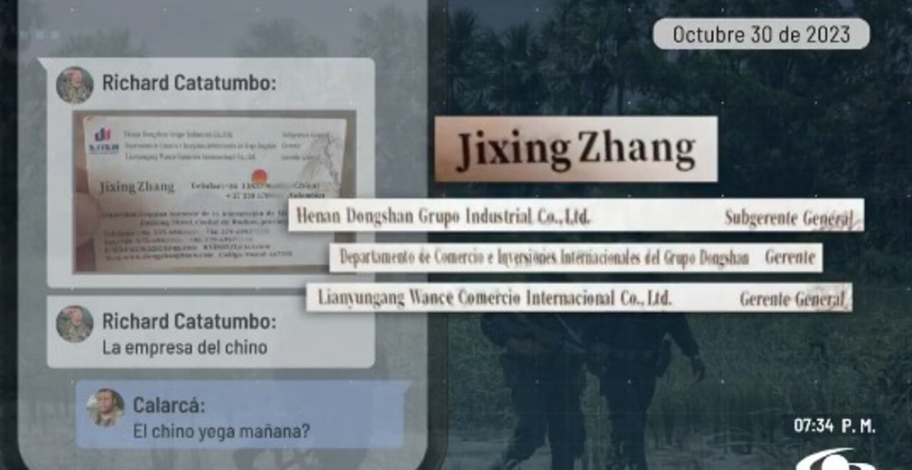 Chats y fotografías revelan presunto vínculo de empresario chino con cabecillas de las Farc
