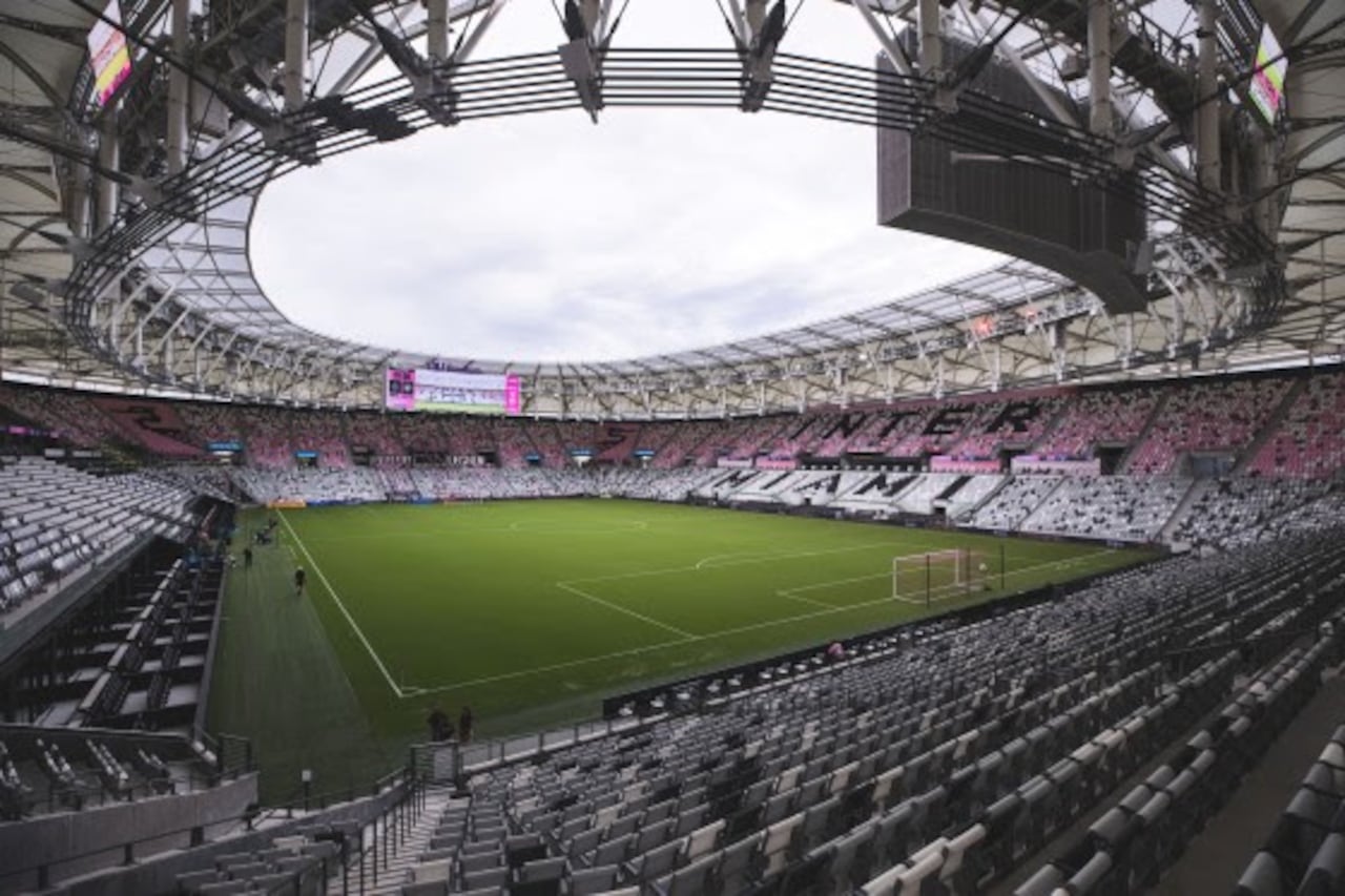 Panorámica del Nu Stadium, la nueva casa del Inter de Miami CF.