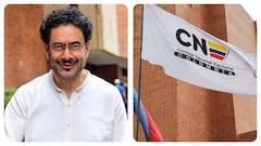 Iván Cepeda y el Consejo Nacional Electoral.