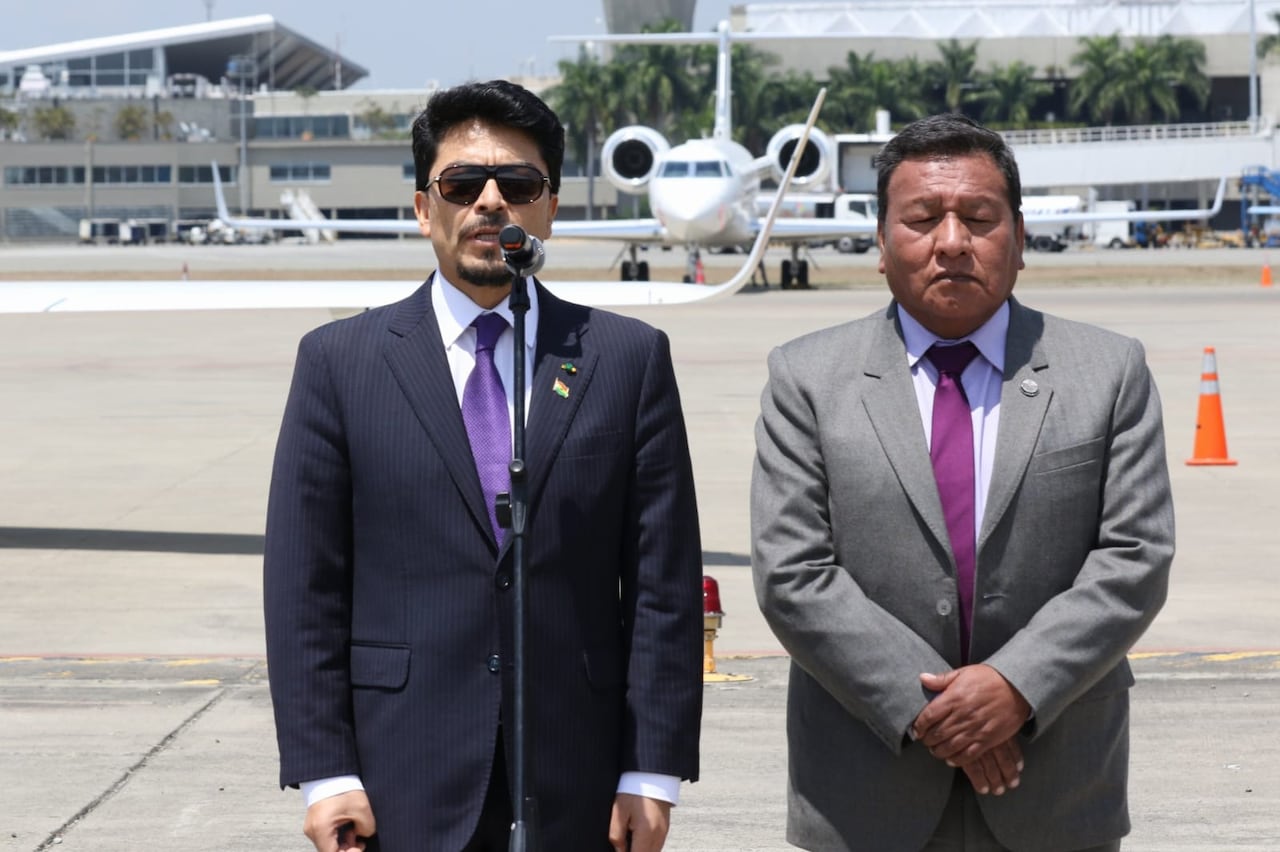 La delegación de Bolivia viene en representación del presidente Rodrigo Paz Pereira.