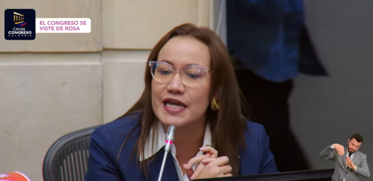 Carolina Corcho, senadora del Pacto Histórico, anunció que la bancada a la que pertenecen no apoyará el proyecto de presupuesto 2027.