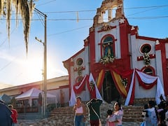 La iglesia de Caldono, Cauca, habría resultado afectada por el fuerte sismo registrado esta mañana.