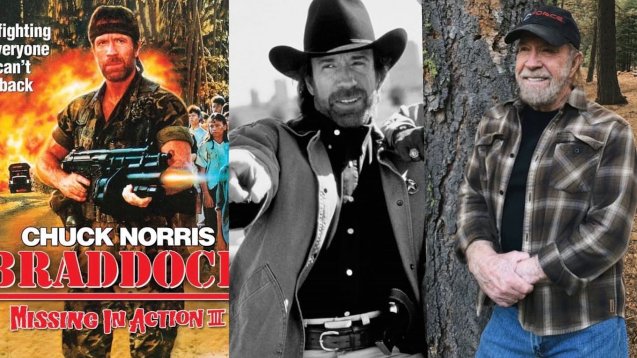 Chuck Norris (nacido el 10 de marzo de 1940) es un legendario artista marcial, actor y productor estadounidense, famoso como ícono del cine de acción de los años 80 y 90