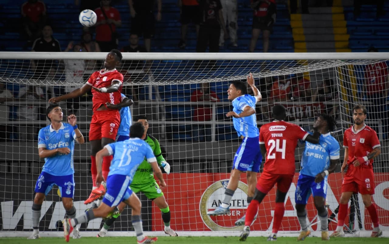 Imagen del partido entre América de Cali y Macará por la fecha 6 del Grupo A de la Copa Sudamericana 2026.