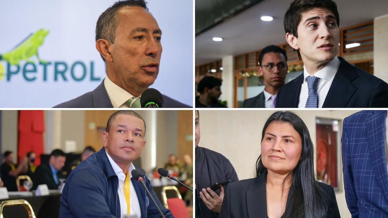 Ricardo Roa, Wadith Manzur, Yahir Acuña y Karen Manrique.