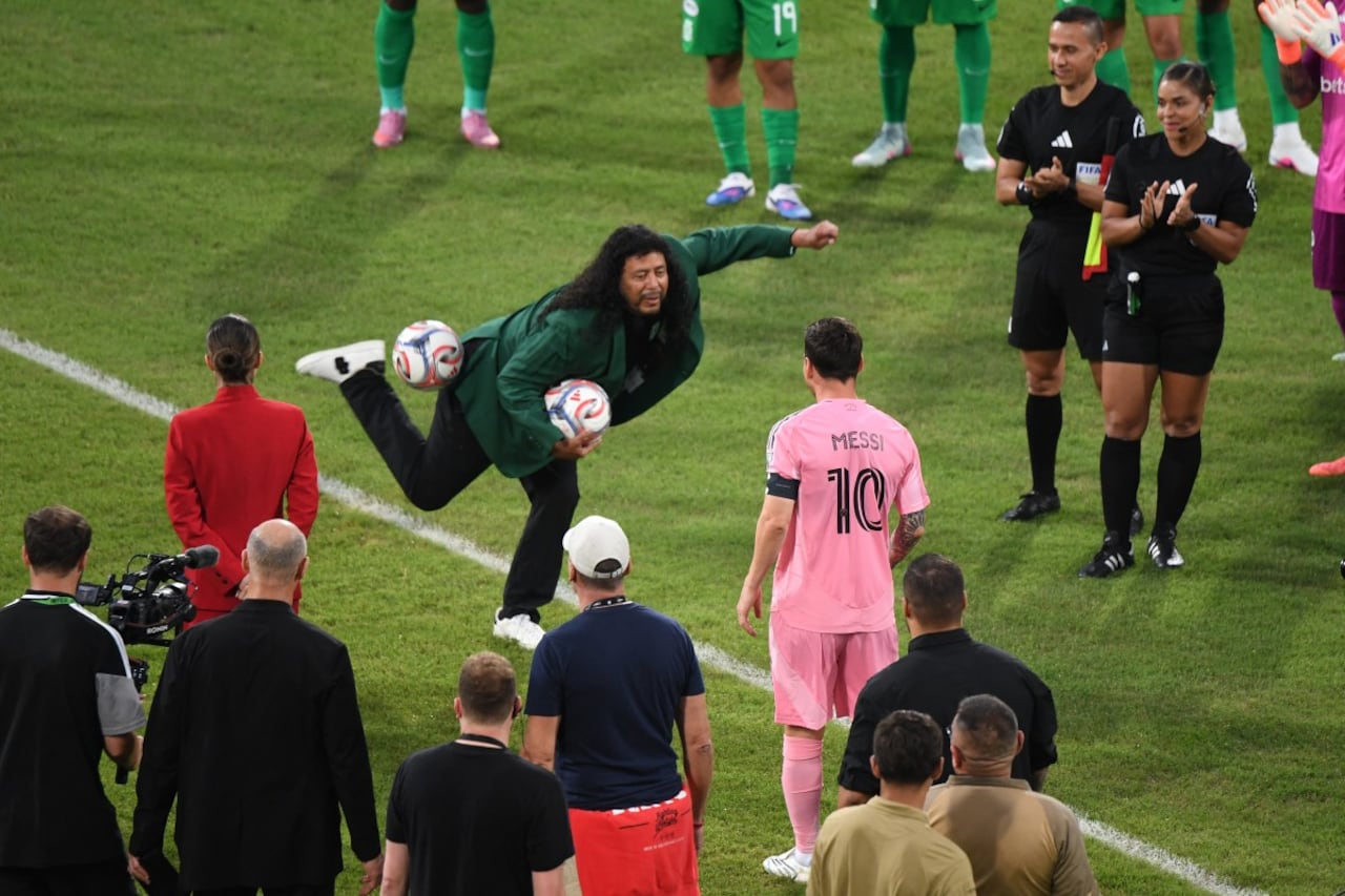 Lionel Messi y René Higuita