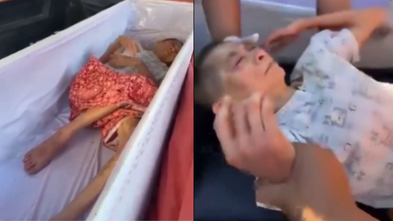 El suceso quedó registrado en un video perteneciente a una transmisión en vivo a través de la red social Facebook por un grupo de religiosos.