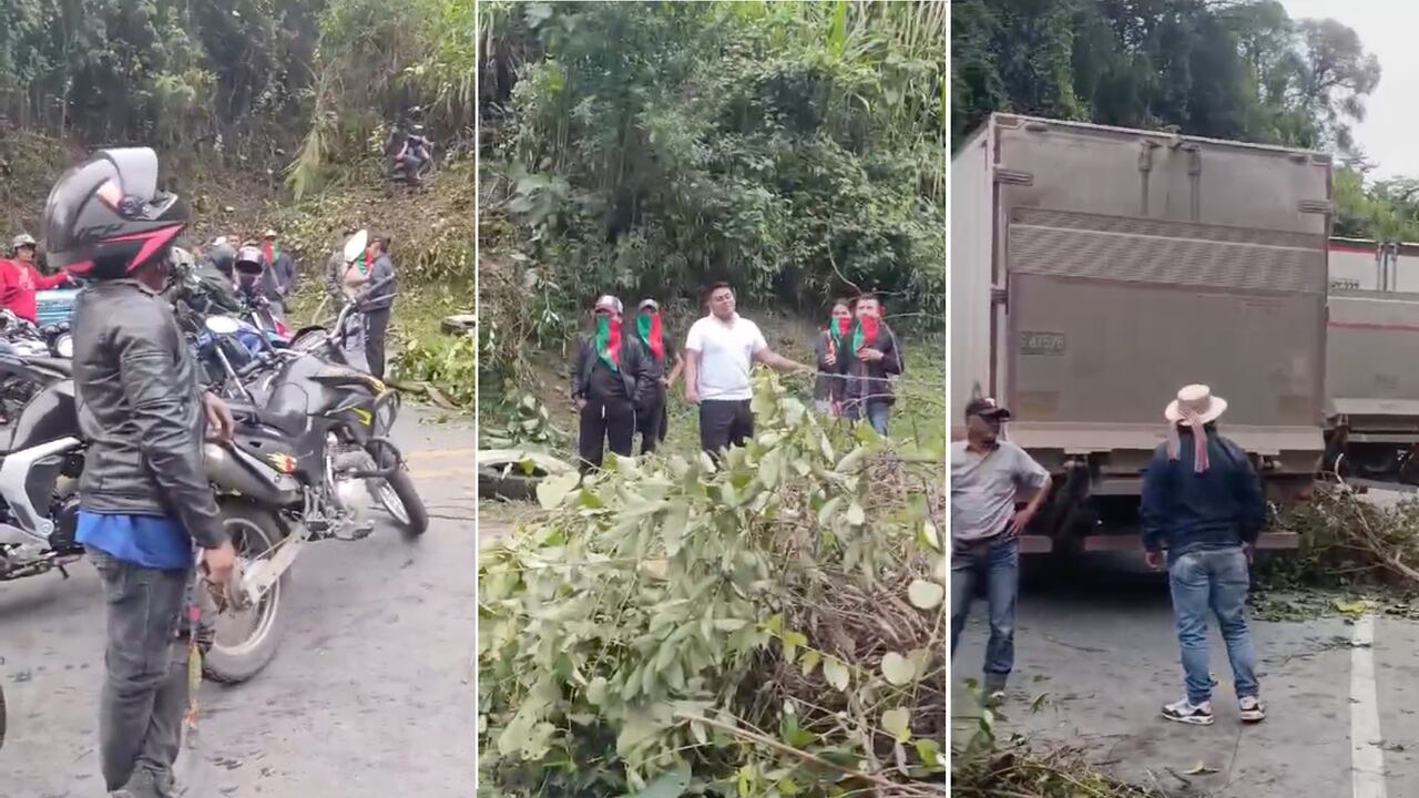 Tensión entre indígenas y comunidad por nuevo bloqueo en el Cauca