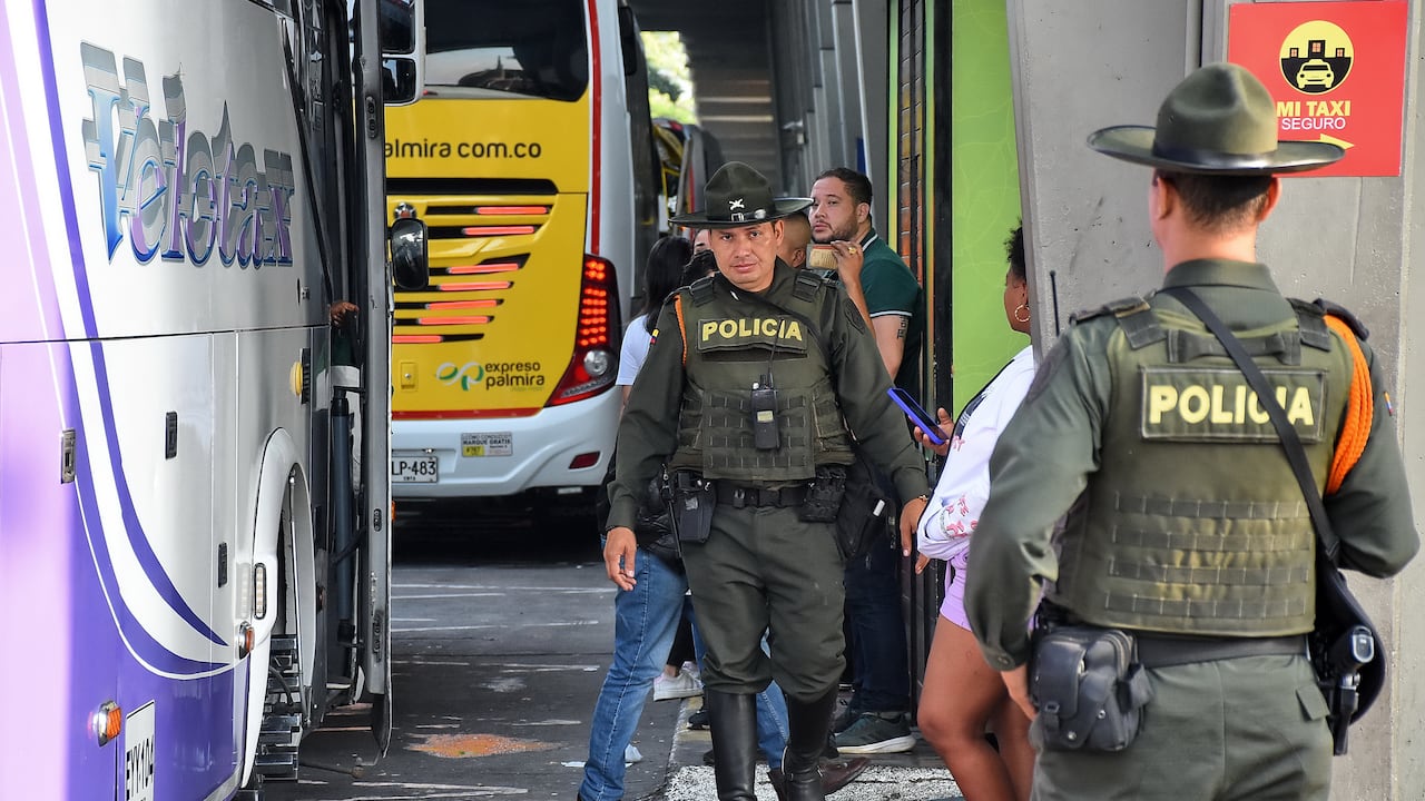 Operación Éxodo en la terminal de transportes de Cali