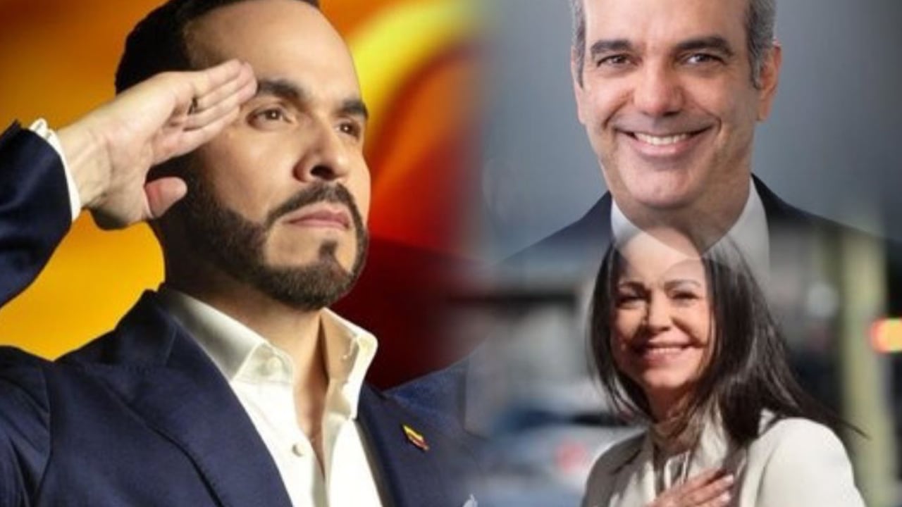 María Corina Machado y Luis Abinader felicitan a Abelardo de la Espriella.