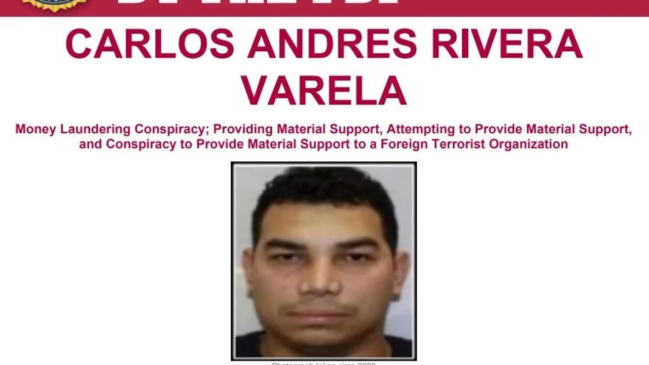 Carlos Andrés Rivera Varela, alias “La Firma”, es requerido por el Federal Bureau of Investigation por su presunta vinculación con el Cártel Jalisco Nueva Generación.