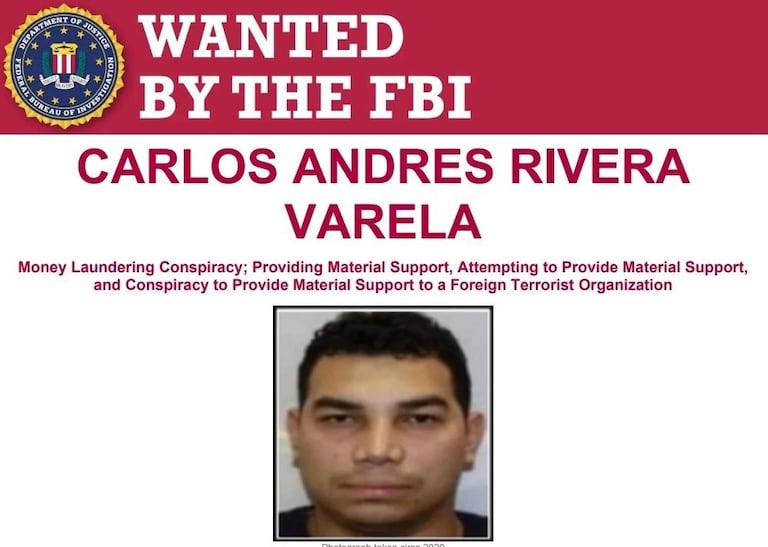 Carlos Andrés Rivera Varela, alias “La Firma”, es requerido por el Federal Bureau of Investigation por su presunta vinculación con el Cártel Jalisco Nueva Generación.