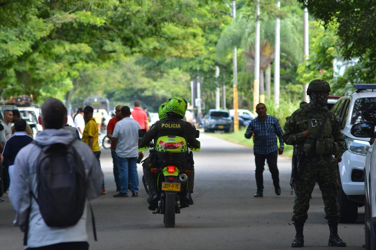 Así está el panorama en Las Piñas, Jamundí, tras el atentado con motobomba en la mañana de este 7 de diciembre.