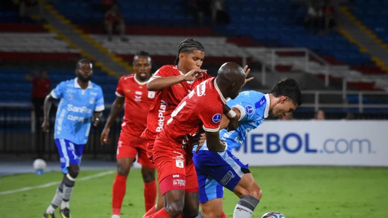 Imagen del partido entre América de Cali y Macará por la fecha 6 del Grupo A de la Copa Sudamericana 2026.