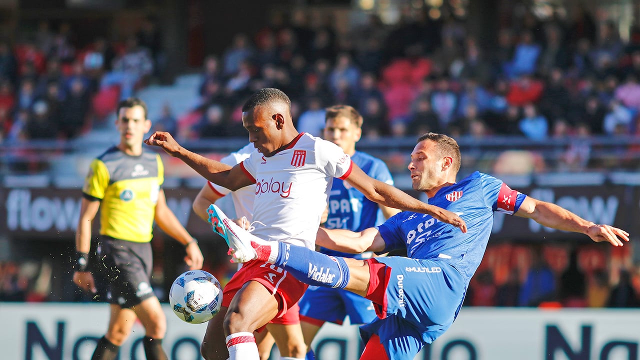 Alexis Castillo Manyoma debutó con Estudiantes.