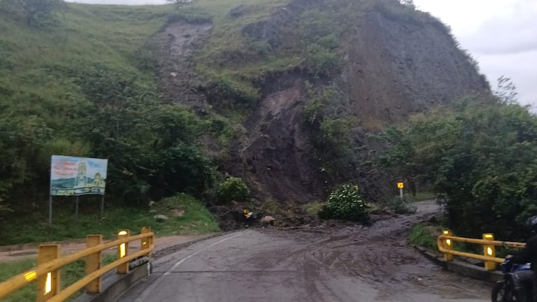 A esta hora se reporta de la mañana de este martes 27 de enero que la vía El Libertador, que conecta los departamentos del Huila y Cauca, se encuentra totalmente bloqueada, debido a la pérdida de un puente en el sector El Patico, entre Puerto Valencia y el municipio de La Plata (Huila), según el reporte de los transportadores.