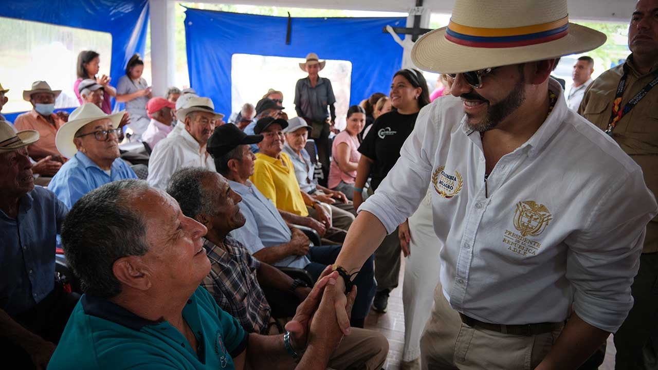 Presidente Abelardo De La Espriella en el Eje Cafetero.