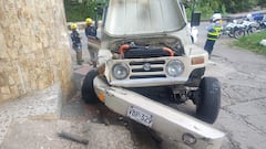 Buseta perdió el control en la vía a Montebello y dejó seis heridos