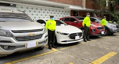 La Policía Metropolitana de Bogotá entrega resultados contra el hurto de vehículos.