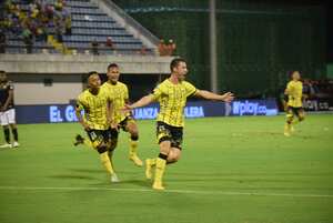 Pablo Bueno, delantero de Alianza Petrolera.