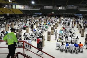 Cali: Votación en elecciones ( Archivo). foto José L Guzmán oct 27-23. EL País