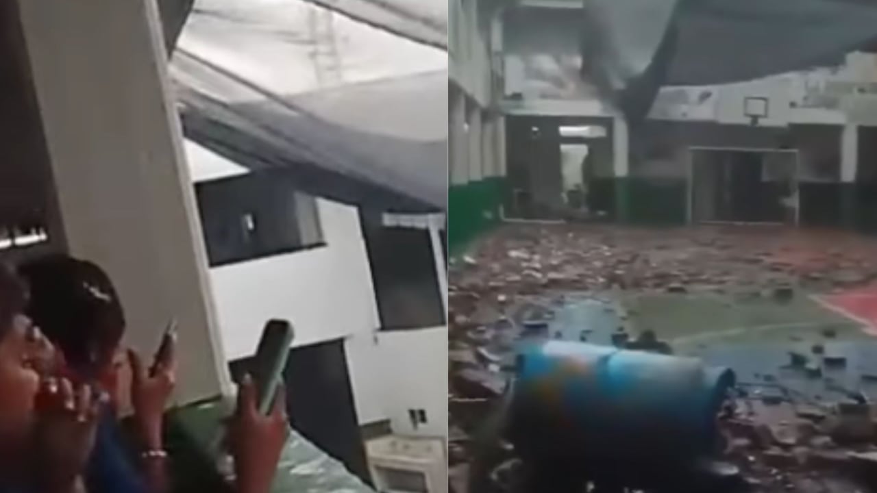 Daño en la infraestructura de institución educativa de zona rural de El Cerrito, Valle del Cauca.