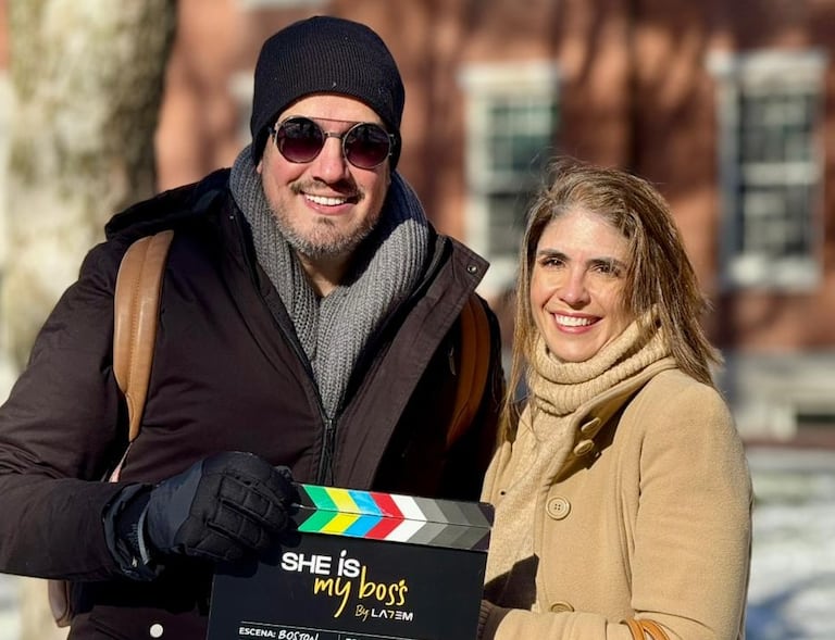 María del Mar Palau, presidenta de la Cámara de Comercio de Cali, protagonizó un capítulo de She is my boss en Londres. Foto suministrada por la empresa.