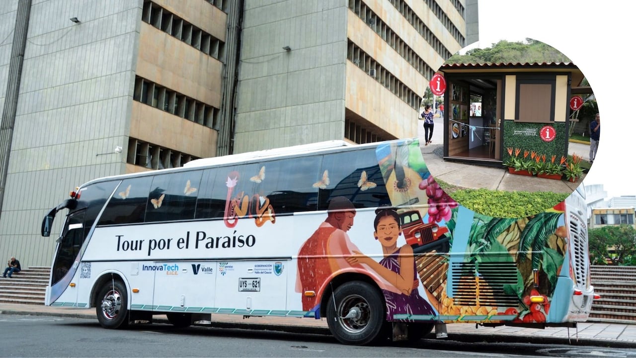 La Secretaría de Turismo del Valle del Cauca habilitó un bus para que los ciudadanos puedan conocer los municipios del departamento.