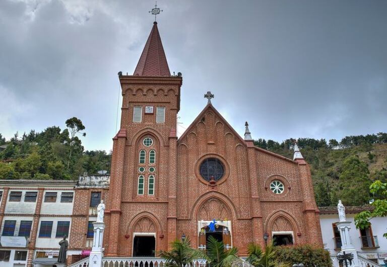 Iglesia Nuestra Señora de Las Mercedes en Montebello, Antioquia.