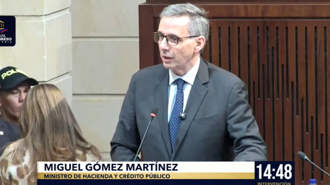 Miguel Gómez, ministro de Hacienda