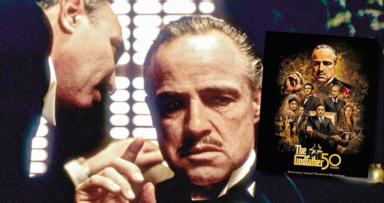 Vito Corleone, el patriarca de la familia, fue interpretado por Marlon Brando. A él se le atribuyen frases como “Te haré una oferta difícil de rechazar”. La cinta se estrenó en marzo de 1972. Para celebrar el aniversario se proyectará de nuevo en salas de cine de todo el mundo.