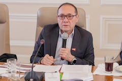 Antonio Sanguino, ministro de Trabajo, el 16 de febrero de 2026, en Bogotá