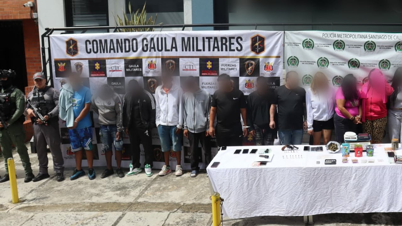 Las autoridades incautaron droga, dinero en efectivo y un arma de fuego.