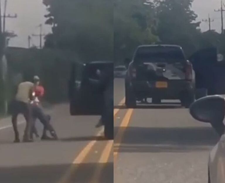 Este asalto se presentó en las horas de la mañana sobre una de las vías que comunica el norte del Cauca con el sur del Valle.