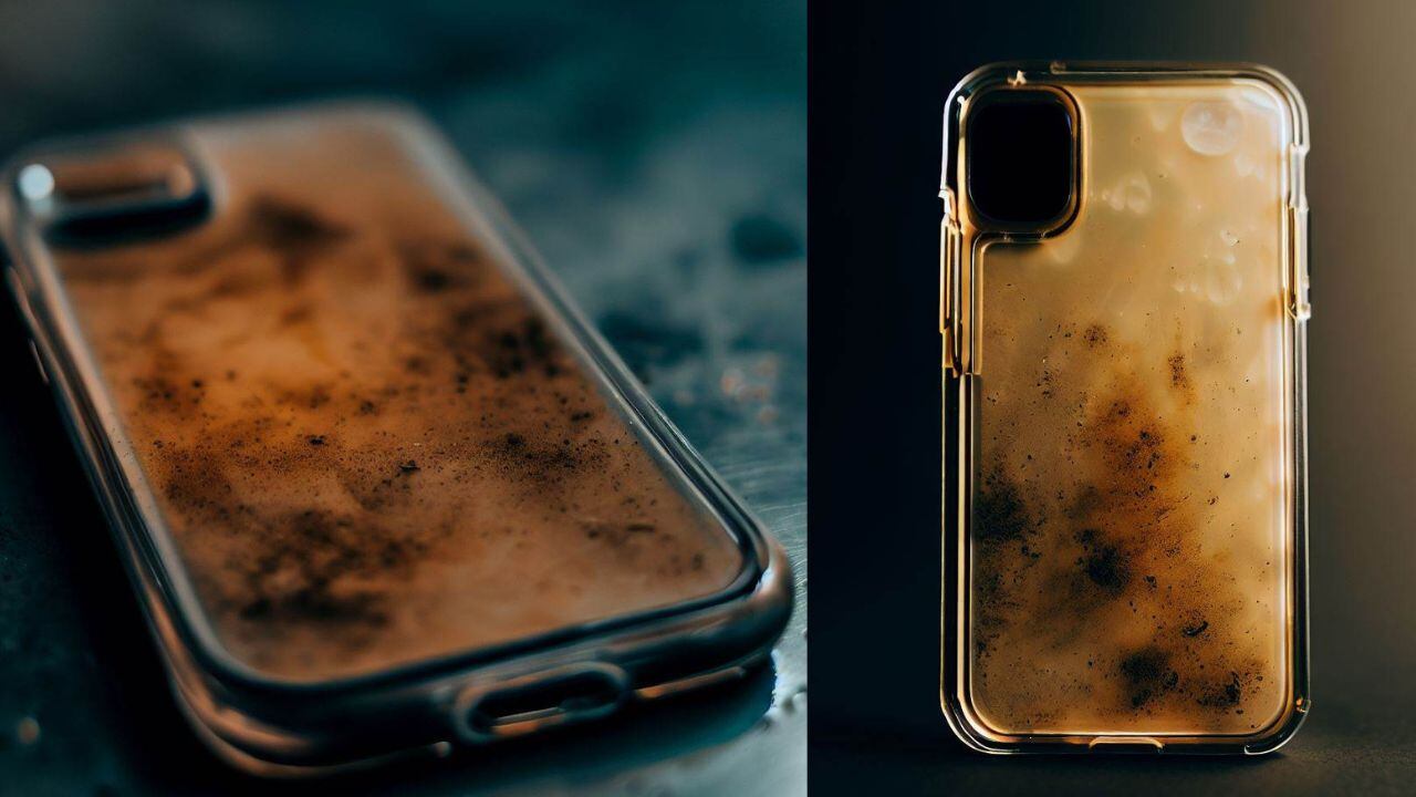 Cómo eliminar la decoloración amarillenta de las fundas transparentes de un celular