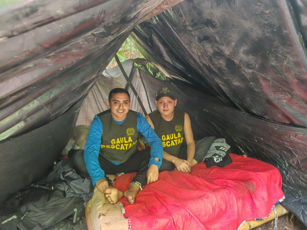 Rescate del cantante de Miguel Ayala en el Cauca en medio de un operativo del Gaula de la Policía.