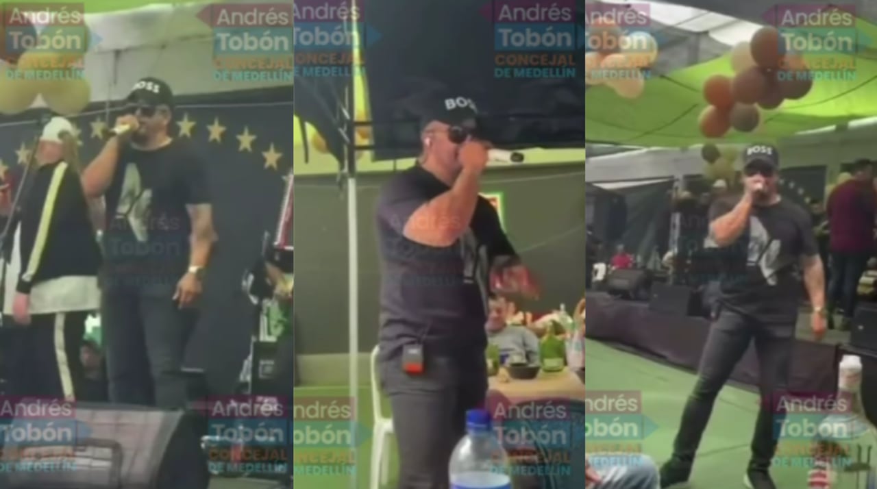 Concierto privado de Nelson Velásquez en la cárcel La Paz de Itagüí.