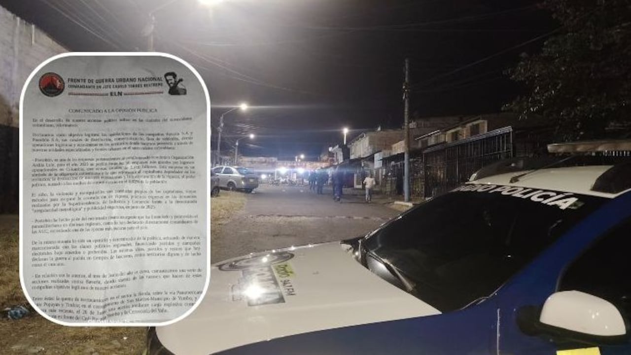 En Popayán, son varias empresas que operan en Popayán que son extorsionadas por los integrantes del ELN.