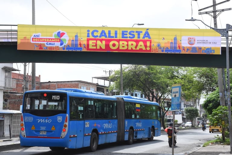 Apertura de las obras en la Avenida Ciudad de Cali.