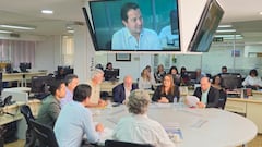 Imagen del conversatorio El Suroccidente Elige, en las instalaciones de El País, en Cali.